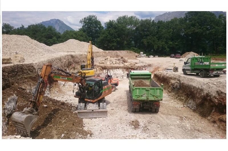 SASSENAGE Beaurevoir terrassement bassin temporisation