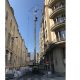 GRENOBLE Le Select grue approvisionnement substrat terrasses suspendues